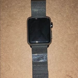 Apple Watch with charger
